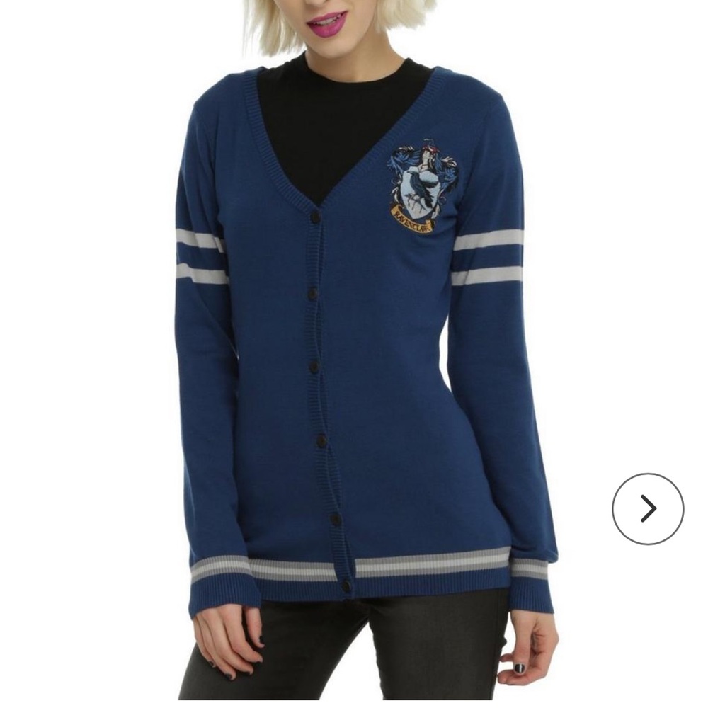 Ravenclaw Button-Up Sweater